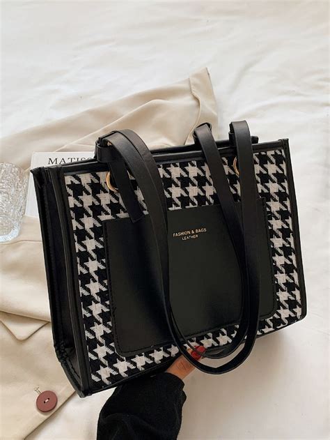 celine houndstooth bag